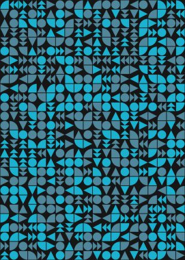 soyut geometrik desen, vektör illüstrasyonu