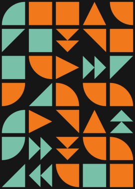 soyut geometrik desen, vektör illüstrasyonu