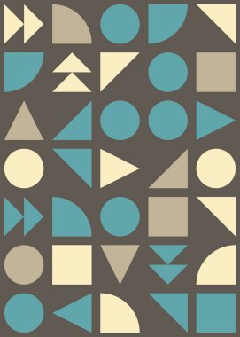 soyut geometrik desen, vektör illüstrasyonu