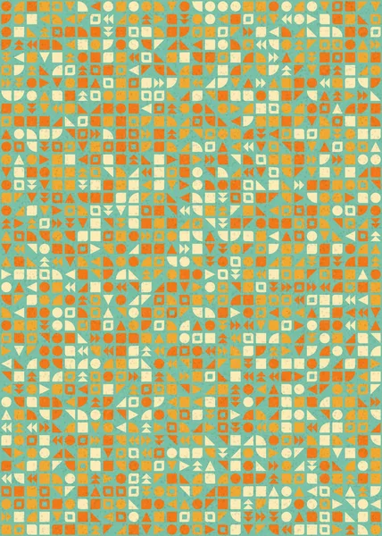 Resumen Del Patrón Geométrico Ilustración Arte Computacional Generativo — Archivo Imágenes Vectoriales