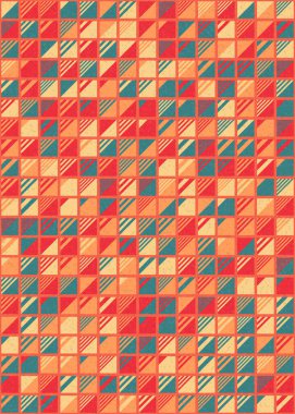 Soyut Geometrik Desen, Dijital Duvar Kağıdı