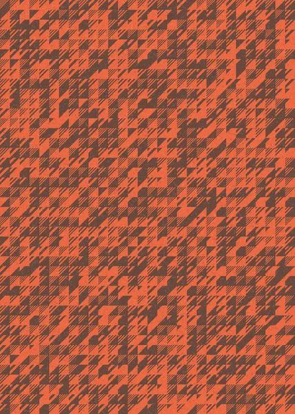 Abstrakte Geometrische Muster Generative Computergestützte Kunstillustration — Stockvektor