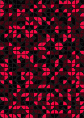 Soyut Geometrik Desen, Dijital Duvar Kağıdı