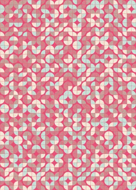 Soyut Geometrik Desen, Dijital Duvar Kağıdı