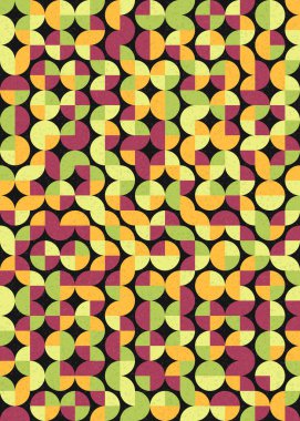 Soyut Geometrik Desen, Dijital Duvar Kağıdı