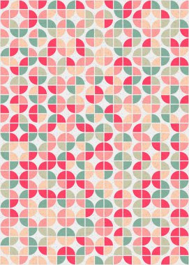 Soyut Geometrik Desen, Dijital Duvar Kağıdı