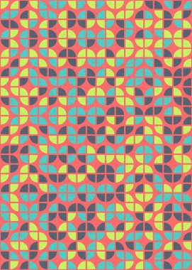 Soyut Geometrik Desen, Dijital Duvar Kağıdı