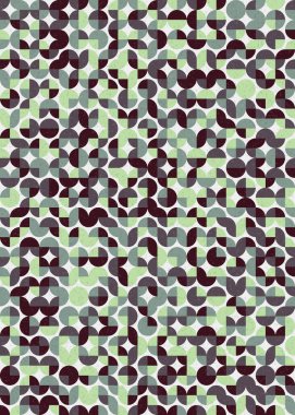 Soyut Geometrik Desen, Dijital Duvar Kağıdı