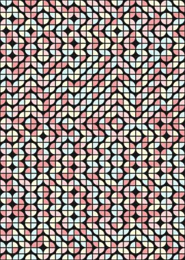 Soyut Geometrik Desen, Dijital Duvar Kağıdı