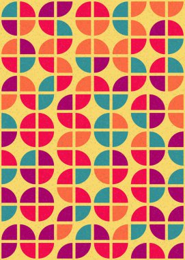 Soyut Geometrik Desen, Dijital Duvar Kağıdı