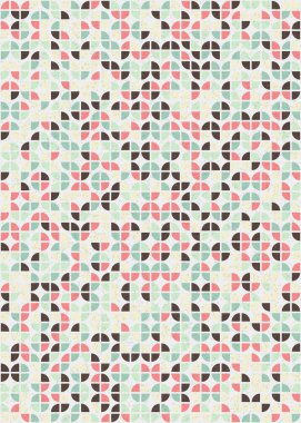 Soyut Geometrik Desen, Dijital Duvar Kağıdı