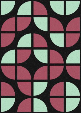 Soyut Geometrik Desen, Dijital Duvar Kağıdı