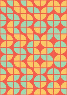 Soyut Geometrik Desen, Dijital Duvar Kağıdı