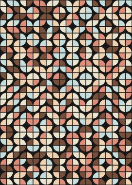 Soyut Geometrik Desen, Dijital Duvar Kağıdı