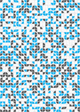 Soyut Geometrik Desen, Dijital Duvar Kağıdı