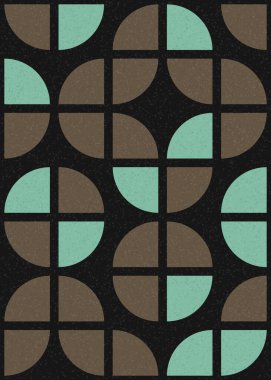 Soyut Geometrik Desen, Dijital Duvar Kağıdı