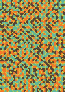 Soyut Geometrik Desen, Dijital Duvar Kağıdı