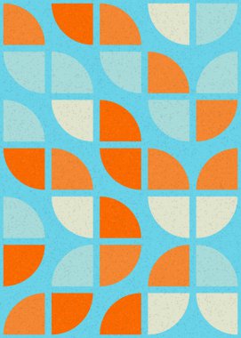 Soyut Geometrik Desen, Dijital Duvar Kağıdı