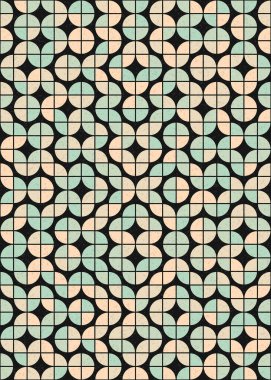 Soyut Geometrik Desen, Dijital Duvar Kağıdı