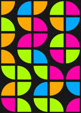 Soyut Geometrik Desen, Dijital Duvar Kağıdı