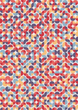 Soyut Geometrik Desen, Dijital Duvar Kağıdı