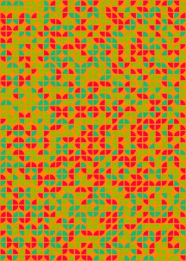 Soyut Geometrik Desen, Dijital Duvar Kağıdı