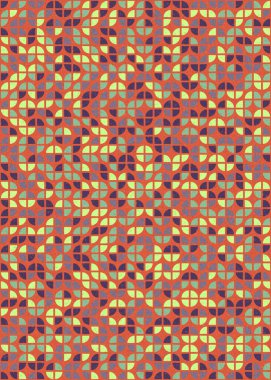 Soyut Geometrik Desen, Dijital Duvar Kağıdı