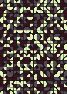 Soyut Geometrik Desen, Dijital Duvar Kağıdı