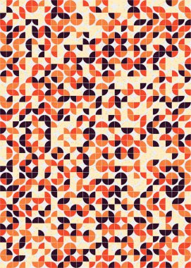 Soyut Geometrik Desen, Dijital Duvar Kağıdı