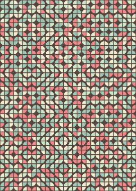 Soyut Geometrik Desen, Dijital Duvar Kağıdı