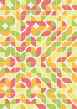 Soyut Geometrik Desen, Dijital Duvar Kağıdı