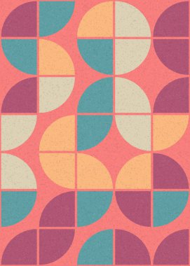 Soyut Geometrik Desen, Dijital Duvar Kağıdı