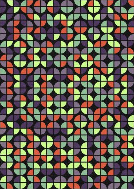 Soyut Geometrik Desen, Dijital Duvar Kağıdı