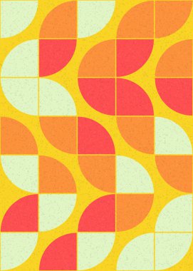 Soyut Geometrik Desen, Dijital Duvar Kağıdı