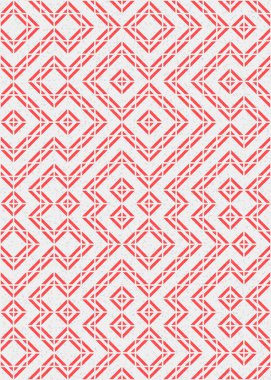 Soyut Geometrik Desen, hesaplama sanatı çizimi