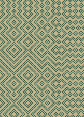 Soyut Geometrik Desen, hesaplama sanatı çizimi