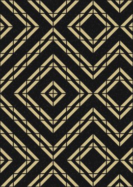 Soyut Geometrik Desen, hesaplama sanatı çizimi