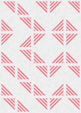 Soyut Geometrik Desen, hesaplama sanatı çizimi