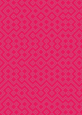 Soyut Geometrik Desen, hesaplama sanatı çizimi