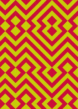 soyut geometrik desen, hesaplama sanatı illüstrasyonu