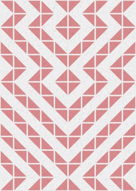 Soyut Geometrik Desen, hesaplama sanatı çizimi