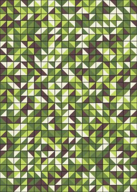 Soyut geometrik desen, üretken hesaplama sanatı