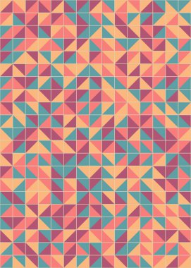 Soyut geometrik desen, üretken hesaplama sanatı