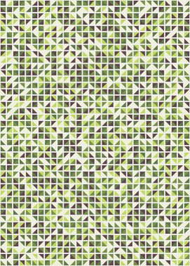 Soyut geometrik desen, üretken hesaplama sanatı