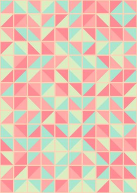 Soyut geometrik desen, üretken hesaplama sanatı