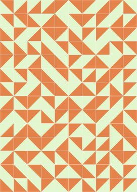 Soyut geometrik desen, üretken hesaplama sanatı