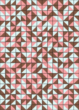 Soyut geometrik desen, üretken hesaplama sanatı