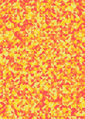 Soyut geometrik desen, üretken hesaplama sanatı