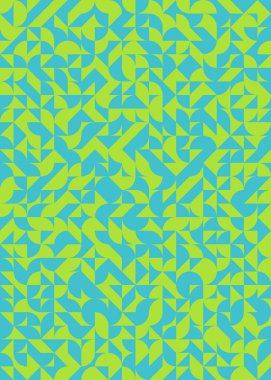 Soyut geometrik desen, üretken hesaplama sanatı