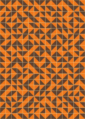 Soyut geometrik desen, üretken hesaplama sanatı